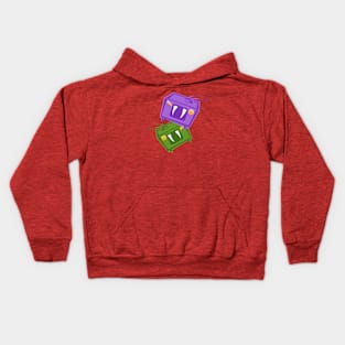 Vintage Funny Attacking Televisions gift Kids Hoodie